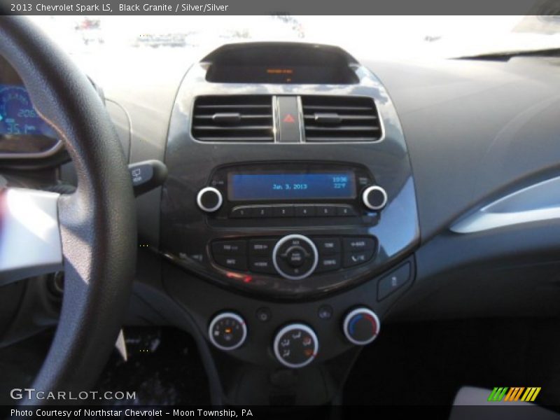Black Granite / Silver/Silver 2013 Chevrolet Spark LS
