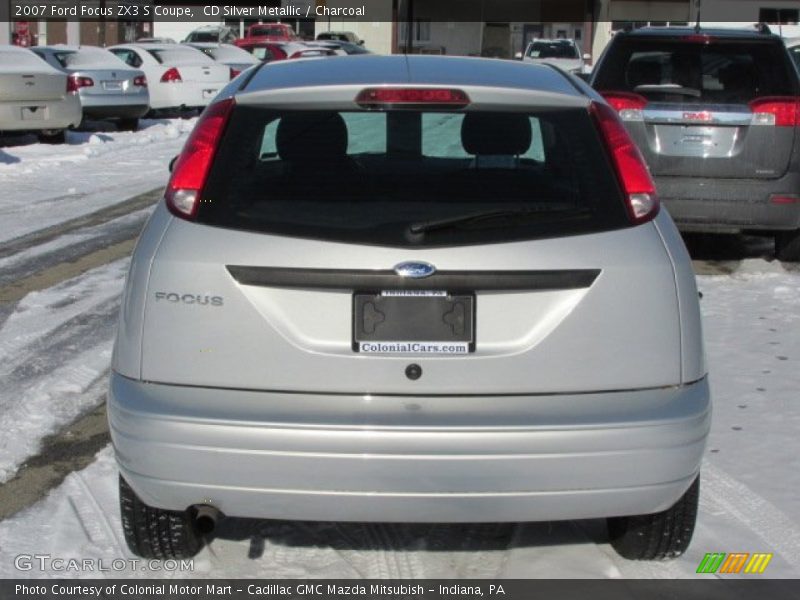 CD Silver Metallic / Charcoal 2007 Ford Focus ZX3 S Coupe