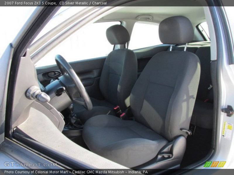 CD Silver Metallic / Charcoal 2007 Ford Focus ZX3 S Coupe
