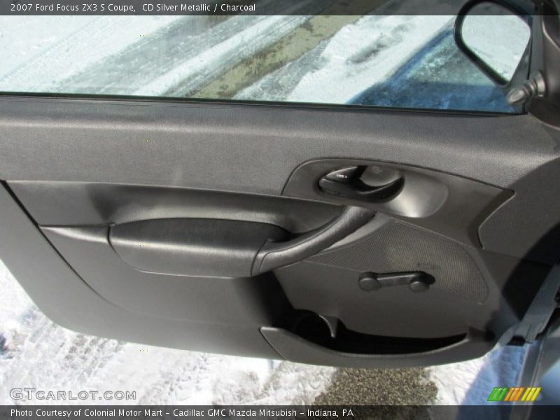 CD Silver Metallic / Charcoal 2007 Ford Focus ZX3 S Coupe