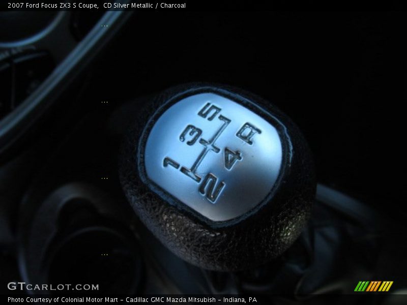CD Silver Metallic / Charcoal 2007 Ford Focus ZX3 S Coupe