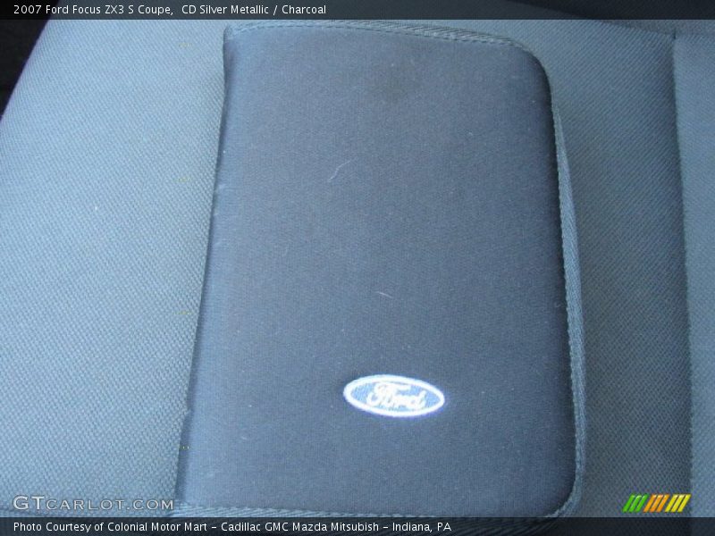 CD Silver Metallic / Charcoal 2007 Ford Focus ZX3 S Coupe