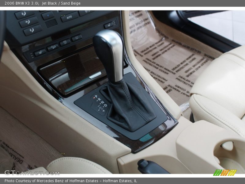 Jet Black / Sand Beige 2006 BMW X3 3.0i