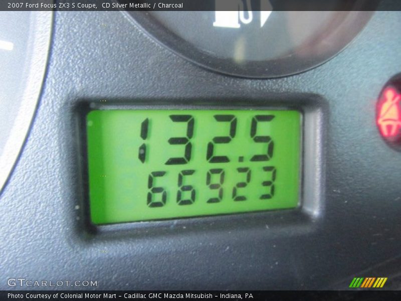 CD Silver Metallic / Charcoal 2007 Ford Focus ZX3 S Coupe