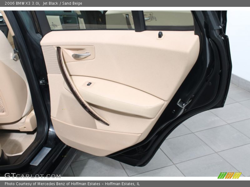 Jet Black / Sand Beige 2006 BMW X3 3.0i