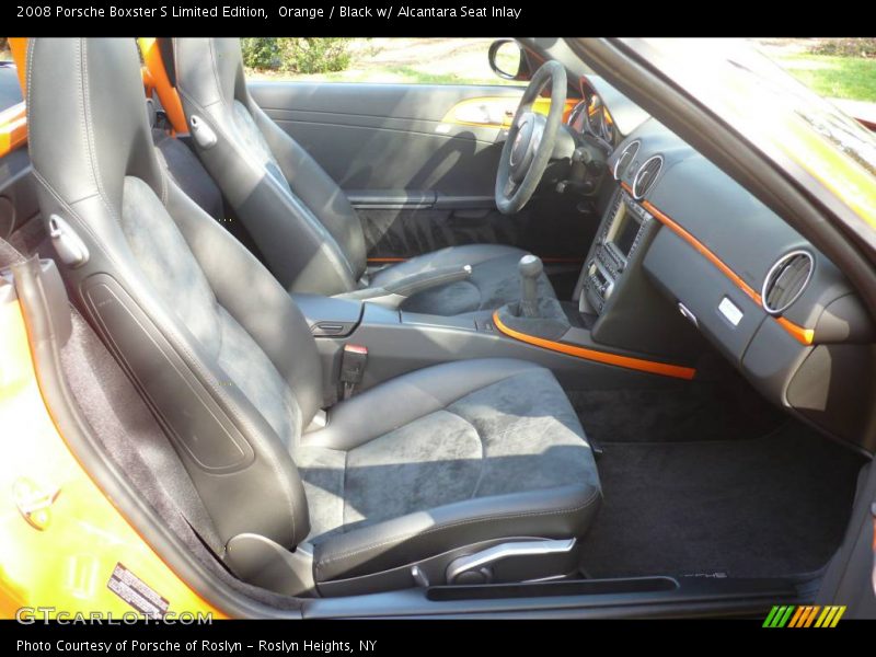 Orange / Black w/ Alcantara Seat Inlay 2008 Porsche Boxster S Limited Edition