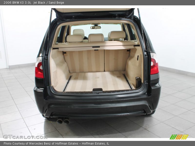 Jet Black / Sand Beige 2006 BMW X3 3.0i
