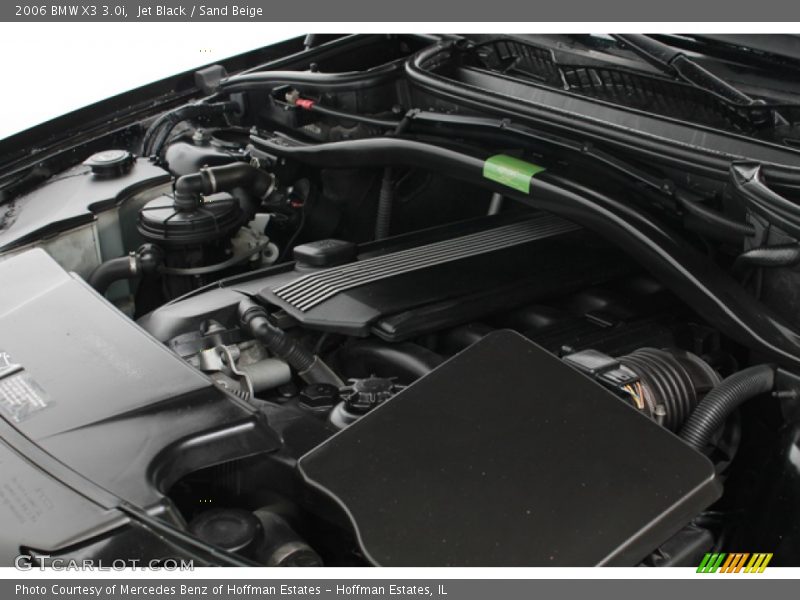 Jet Black / Sand Beige 2006 BMW X3 3.0i