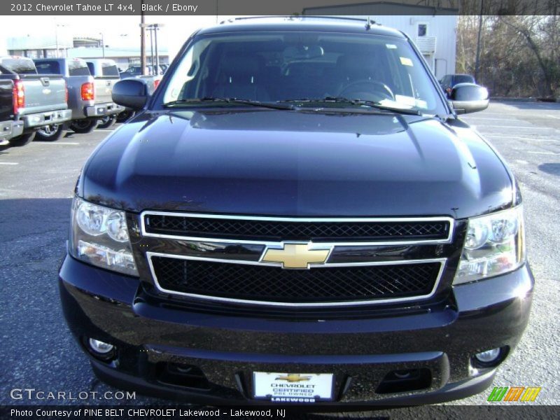 Black / Ebony 2012 Chevrolet Tahoe LT 4x4