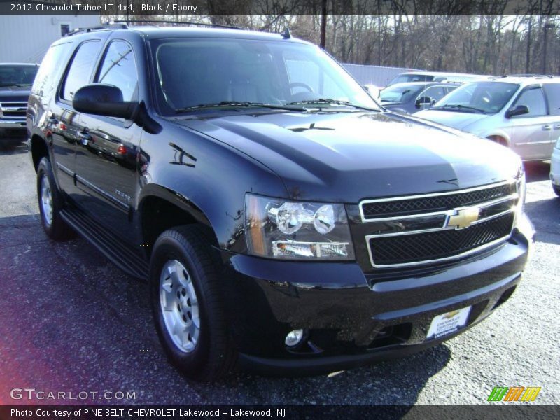 Black / Ebony 2012 Chevrolet Tahoe LT 4x4