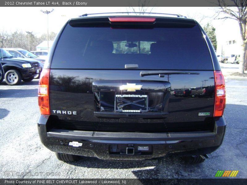 Black / Ebony 2012 Chevrolet Tahoe LT 4x4