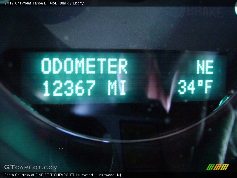 Black / Ebony 2012 Chevrolet Tahoe LT 4x4