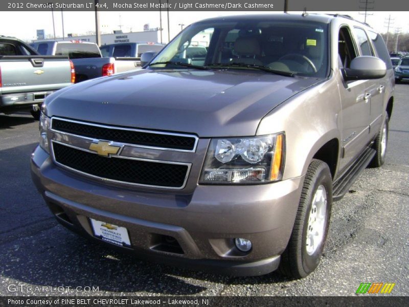 Mocha Steel Metallic / Light Cashmere/Dark Cashmere 2012 Chevrolet Suburban LT 4x4