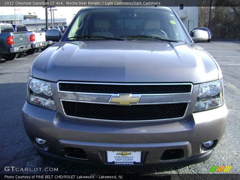 Mocha Steel Metallic / Light Cashmere/Dark Cashmere 2012 Chevrolet Suburban LT 4x4