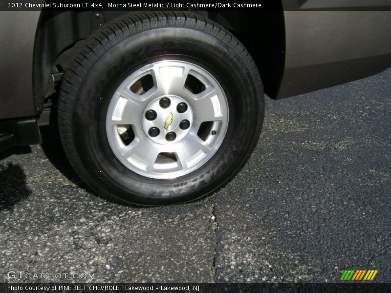 Mocha Steel Metallic / Light Cashmere/Dark Cashmere 2012 Chevrolet Suburban LT 4x4