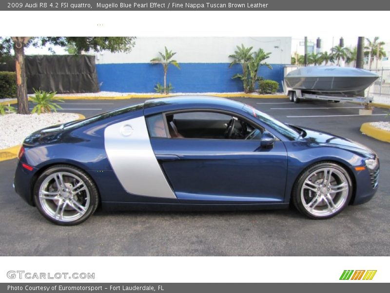  2009 R8 4.2 FSI quattro Mugello Blue Pearl Effect