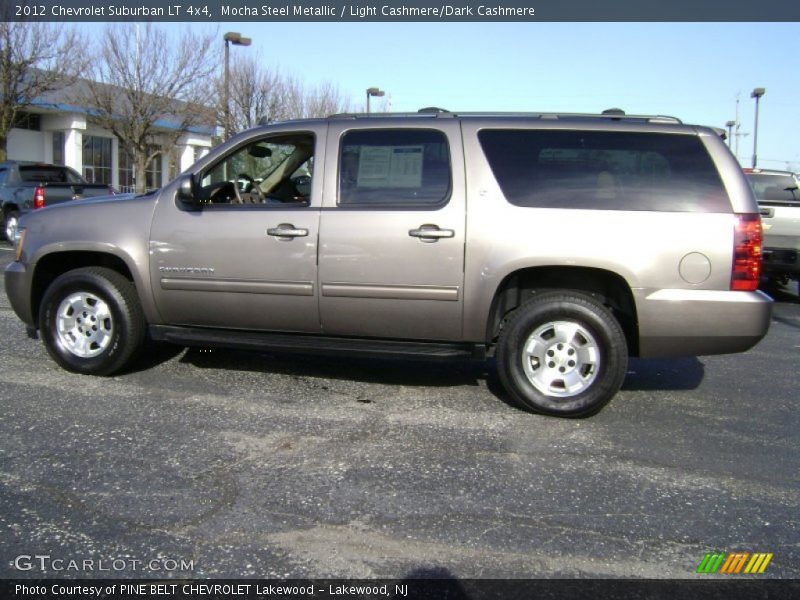 Mocha Steel Metallic / Light Cashmere/Dark Cashmere 2012 Chevrolet Suburban LT 4x4