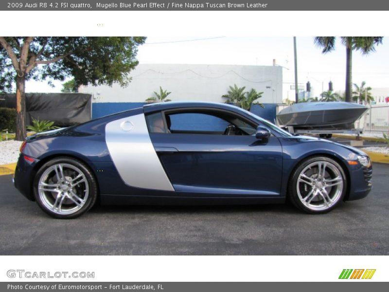  2009 R8 4.2 FSI quattro Mugello Blue Pearl Effect