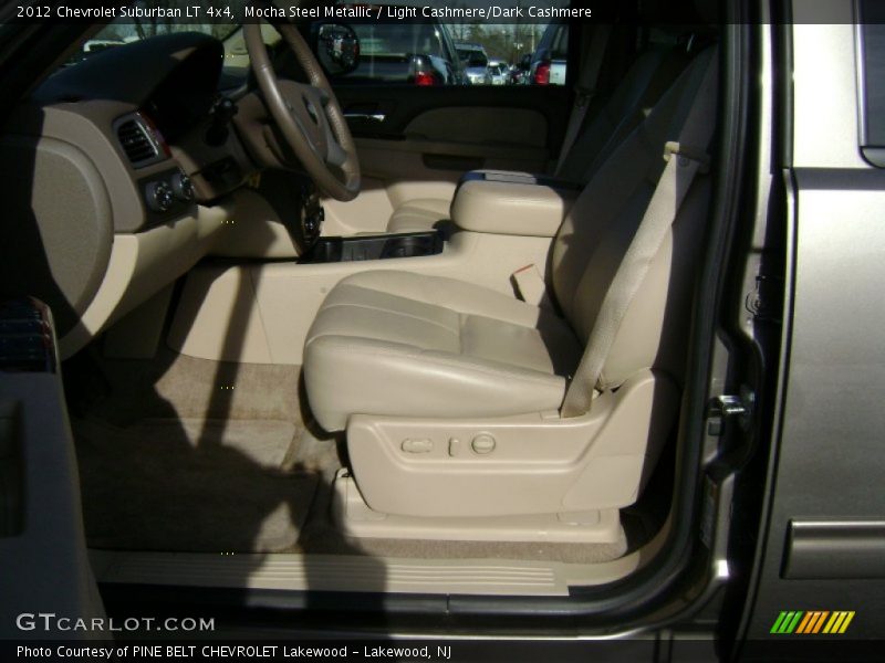 Mocha Steel Metallic / Light Cashmere/Dark Cashmere 2012 Chevrolet Suburban LT 4x4