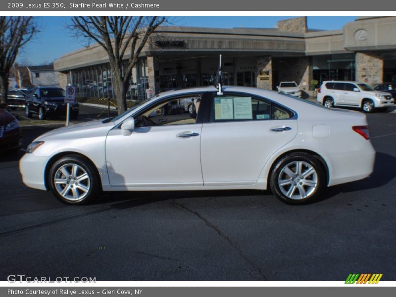 Starfire Pearl White / Cashmere 2009 Lexus ES 350