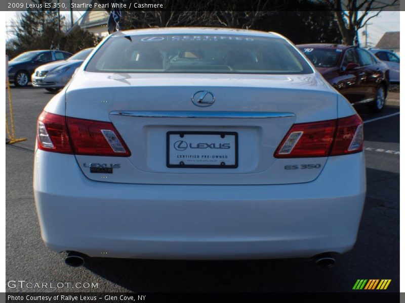 Starfire Pearl White / Cashmere 2009 Lexus ES 350