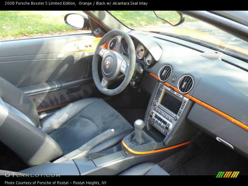 Orange / Black w/ Alcantara Seat Inlay 2008 Porsche Boxster S Limited Edition