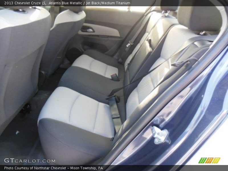 Atlantis Blue Metallic / Jet Black/Medium Titanium 2013 Chevrolet Cruze LS