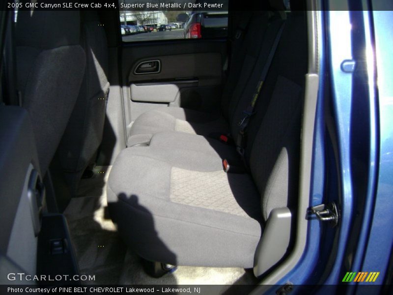 Superior Blue Metallic / Dark Pewter 2005 GMC Canyon SLE Crew Cab 4x4