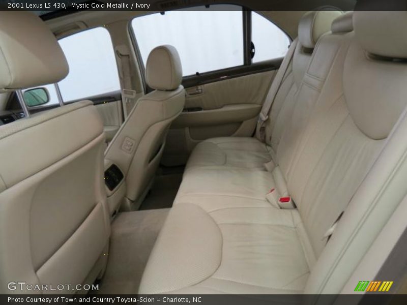 Rear Seat of 2001 LS 430