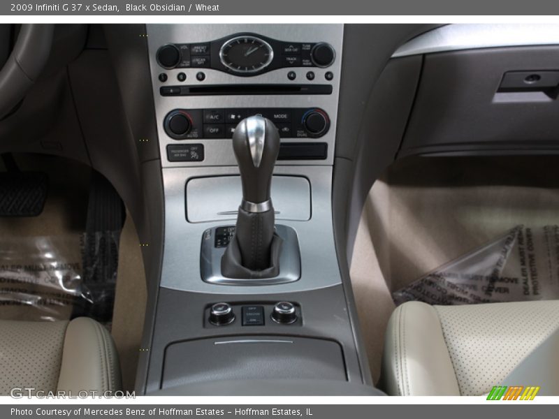 Black Obsidian / Wheat 2009 Infiniti G 37 x Sedan