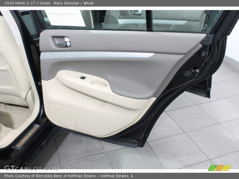 Black Obsidian / Wheat 2009 Infiniti G 37 x Sedan