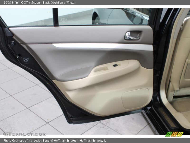 Black Obsidian / Wheat 2009 Infiniti G 37 x Sedan