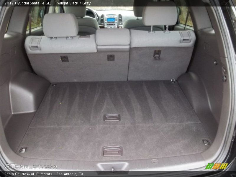 Twilight Black / Gray 2012 Hyundai Santa Fe GLS