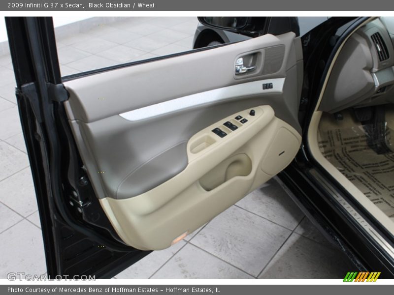 Black Obsidian / Wheat 2009 Infiniti G 37 x Sedan
