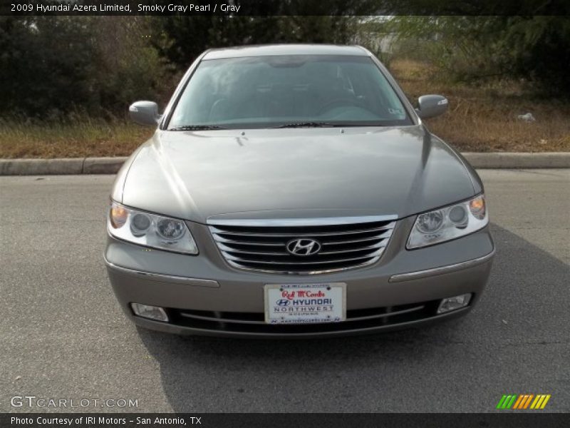 Smoky Gray Pearl / Gray 2009 Hyundai Azera Limited