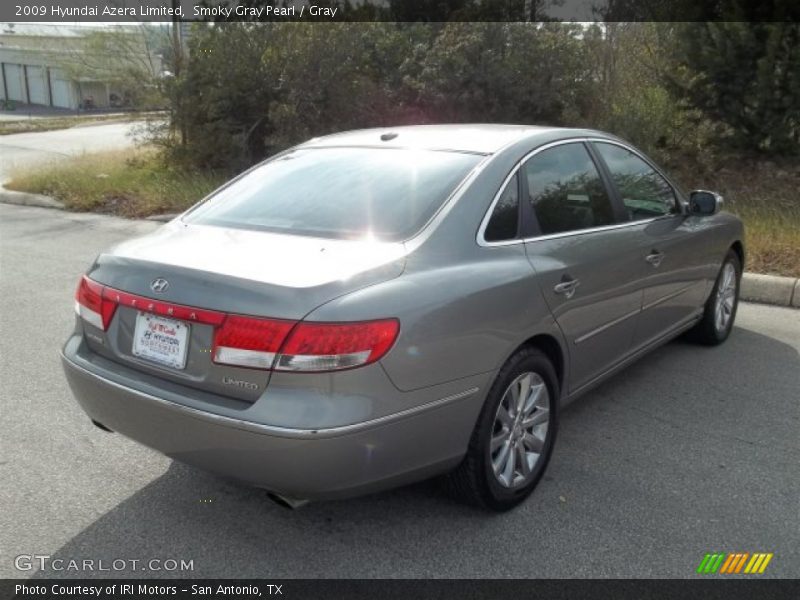 Smoky Gray Pearl / Gray 2009 Hyundai Azera Limited