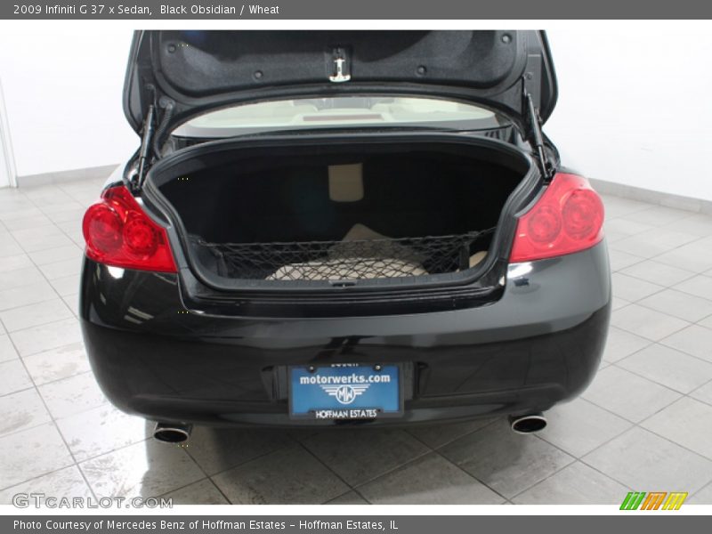 Black Obsidian / Wheat 2009 Infiniti G 37 x Sedan