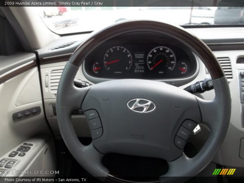 Smoky Gray Pearl / Gray 2009 Hyundai Azera Limited