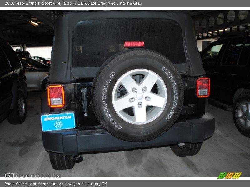 Black / Dark Slate Gray/Medium Slate Gray 2010 Jeep Wrangler Sport 4x4