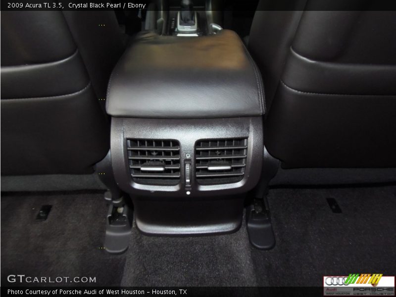 Crystal Black Pearl / Ebony 2009 Acura TL 3.5