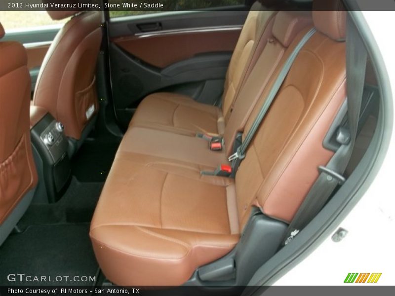 Rear Seat of 2012 Veracruz Limited