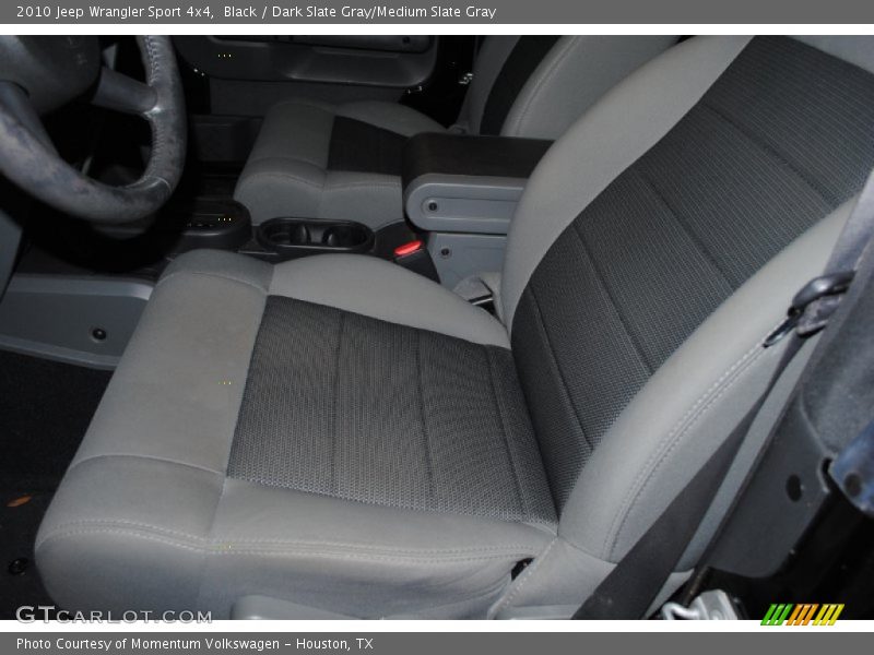 Black / Dark Slate Gray/Medium Slate Gray 2010 Jeep Wrangler Sport 4x4