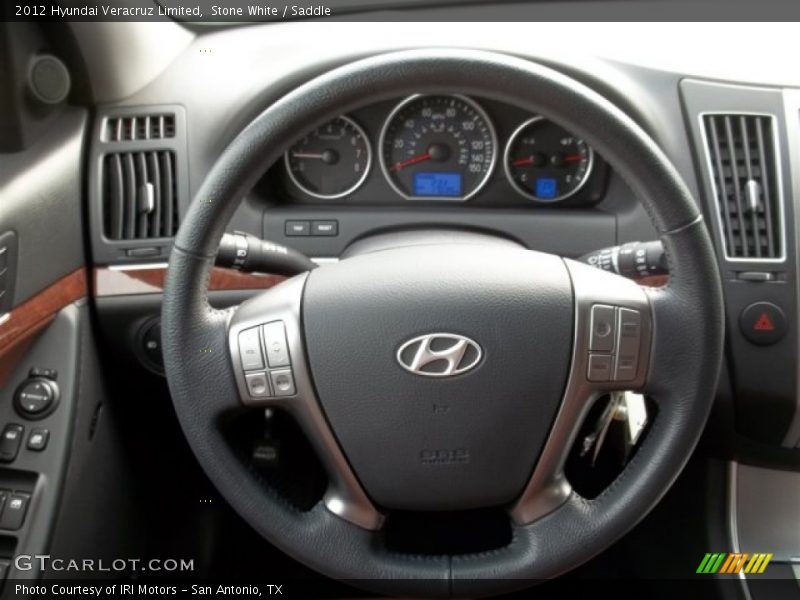  2012 Veracruz Limited Steering Wheel