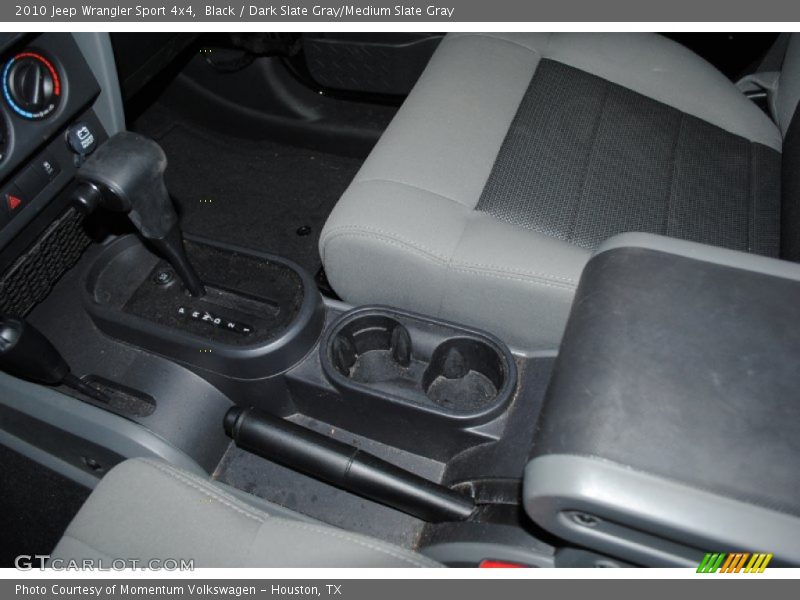 Black / Dark Slate Gray/Medium Slate Gray 2010 Jeep Wrangler Sport 4x4