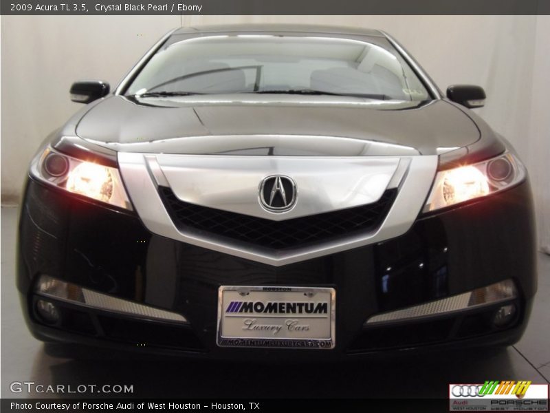 Crystal Black Pearl / Ebony 2009 Acura TL 3.5