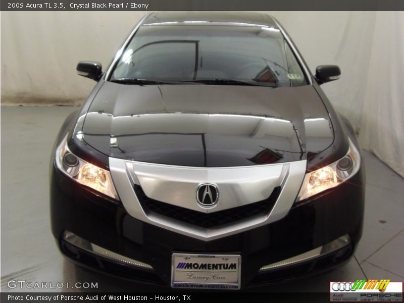 Crystal Black Pearl / Ebony 2009 Acura TL 3.5