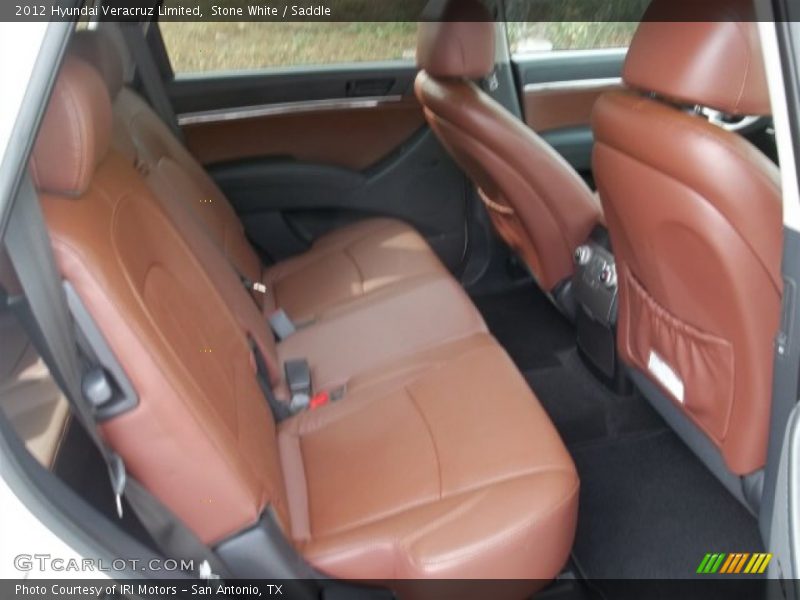 Rear Seat of 2012 Veracruz Limited