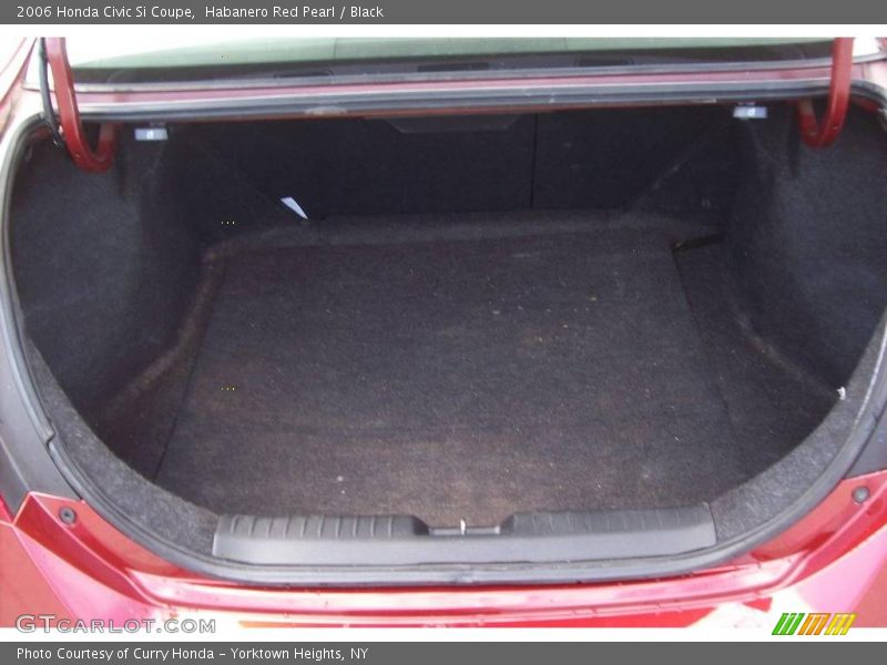 Habanero Red Pearl / Black 2006 Honda Civic Si Coupe