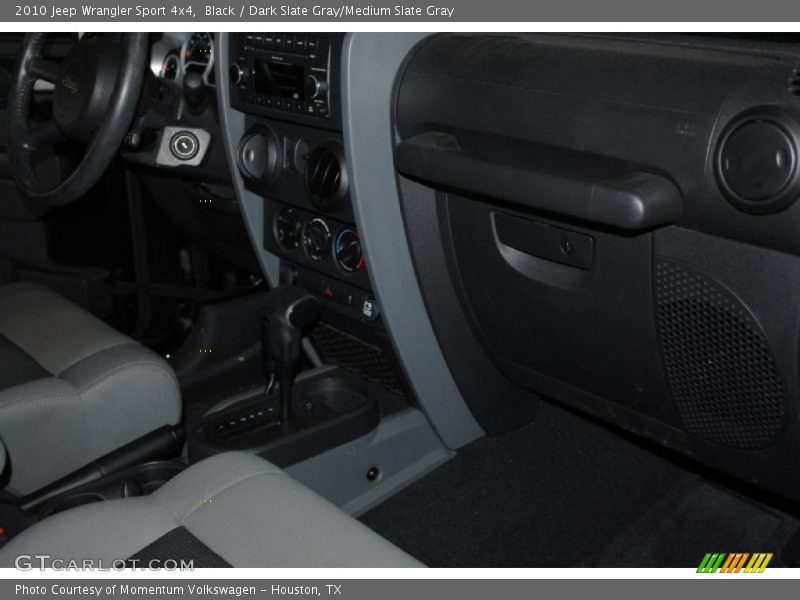 Black / Dark Slate Gray/Medium Slate Gray 2010 Jeep Wrangler Sport 4x4