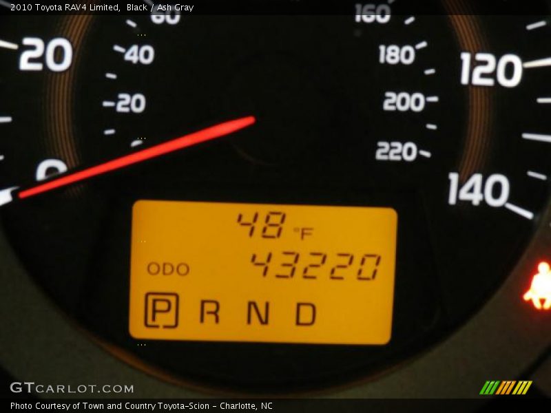 Black / Ash Gray 2010 Toyota RAV4 Limited